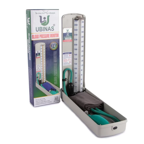 UBINAS BPMR300 Mercurial Arm-Type Blood Pressure Monitor | Beige
