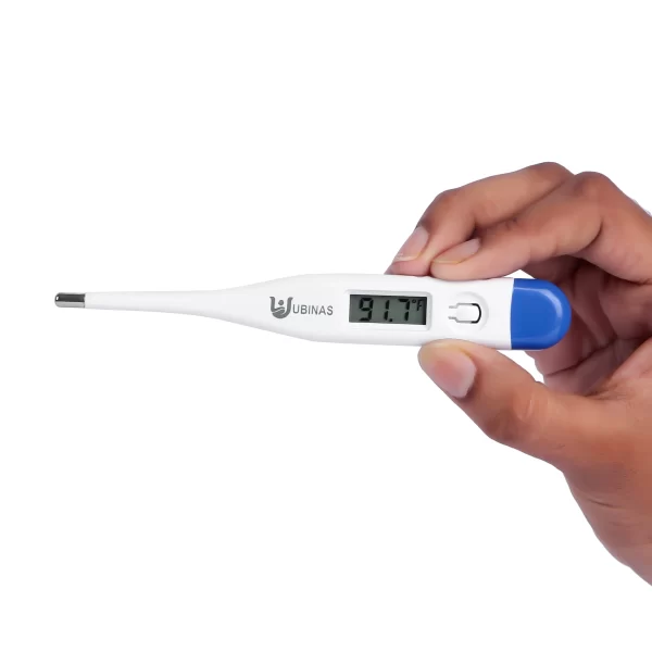 Digital Thermometer | Quick & Accurate | Oral, Rectal & Underarm Use | °C/°F | Water-Resistant