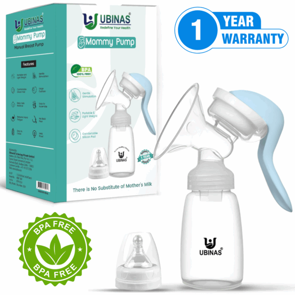 Manual Breast Pump | Easy Silicone