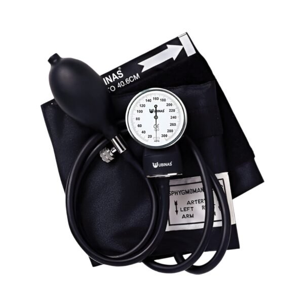 Aneroid Sphygmomanometer Dial Bp Monitor (Black)